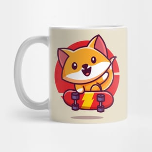 Skater Fox Mug